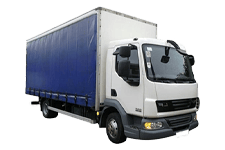 Car Hire Irvine - 7.5 Tonne Curtain Side Truck - Truck hire Irvine