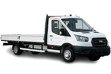 Car Hire Irvine - Ford Transit Dropside Van - Van hire Irvine